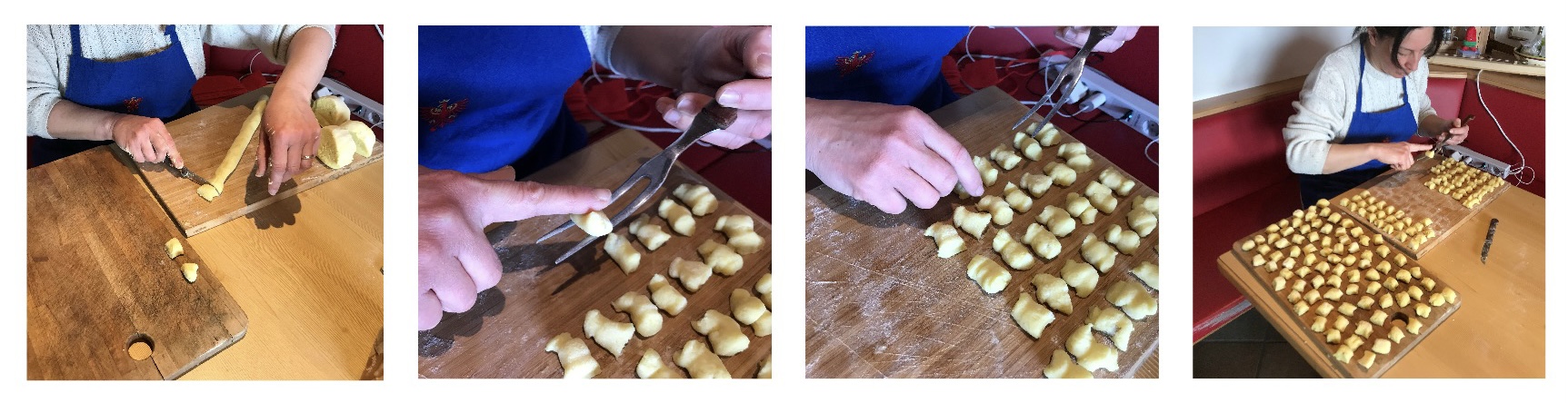 ricetta dei gnocchi di patate di Daniela Gaidano violoncello da spalla maker